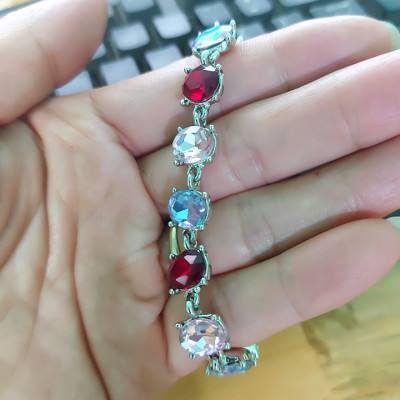 Lắc tay nữ hạt đá ( đa sắc ) - HR01