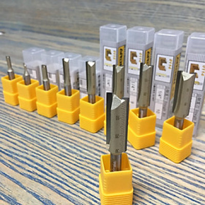 Mũi phay, mũi soi, mũi cắt cạnh thẳng 1/4"x6.0mm ARDEN