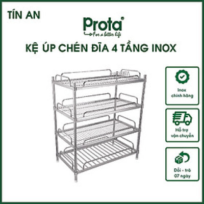 Kệ Úp Chén 4 Tầng Lắp Ráp Prota PT958