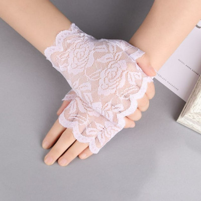 Găng tay Cô dâu và Dạ hội MS: 40620 (họa tiết ngẫu nhiên)