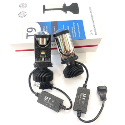 Đèn Pha LED Ô Tô Xe Máy T9 H4 Cắt Sáng Chống Chói: Bản Cao Cấp Cho Mọi Điều Kiện Đường Đi