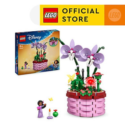 LEGO DISNEY PRINCESS 43237 Đồ chơi lắp ráp Chậu hoa lan của Isabela (Encanto) (641 Chi Tiết)