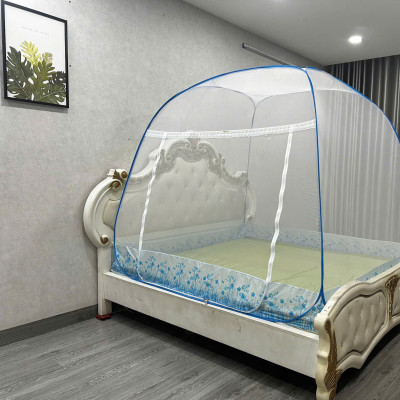 Màn Chụp , Mùng Chụp Cao Cấp Mộc Miên Đỉnh Rộng - Kích Thước 1,6mx2m - 1 cửa  ( video , hình thật )