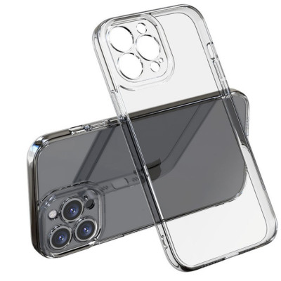 Ốp lưng cho iPhone 13 mini, iPhone 13, iPhone 13 Pro, iPhone 13 Pro Max hiệu LIKGUS crystal camshield trong suốt chống sốc, chống ố, bảo vệ camera cao cấp - Hàng chính hãng