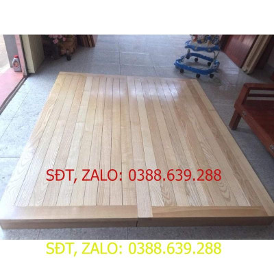 Phản Gỗ Sồi Hoàn Toàn Kích Thước 1m6x2m