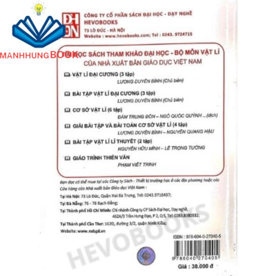 Sách - Vật Lý Đại Cương Tập 3 - Phần 1 - Quang Học Vật Lý Nguyên Tử Và Hạt Nhân