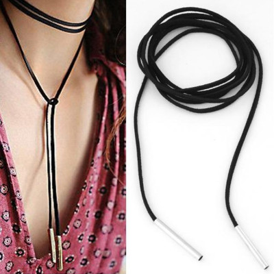 Vòng cổ choker tattoo V41 đầu bạc