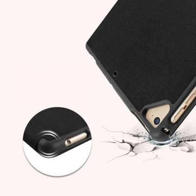 Bao da Ipad 10.2 (Thế hệ 7 – 2019) hiệu Mutural _ Màu đen_ Hàng nhập khẩu