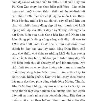 Điện Biên trong lịch sử (từ thuở ban đầu đến năm 1954) bản in 2024