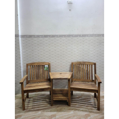 Ghế gỗ đôi, hàng xuất khẩu nguyên thùng