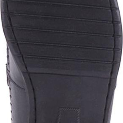 Giày Tây Nam Đan Viền Huy Hoàng HT7708 - Đen