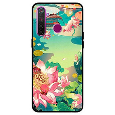 Ốp lưng dành cho Realme 6i mẫu Sen Hồng