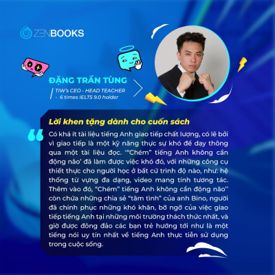 Sách - Chém Tiếng Anh Không Cần Động Não - Bino