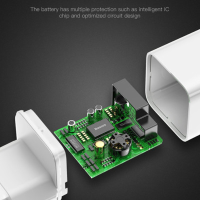 Củ Sạc Nhanh Baseus Công Suất 24W, 3A, Qualcomm QC3.0 - Hàng Chính Hãng
