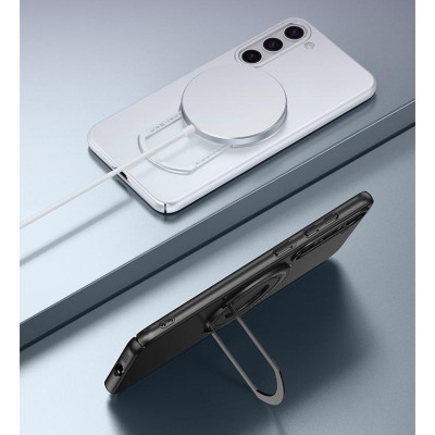 Ốp Lưng Cho Samsung Galaxy S24 Ultra / S25 Plus / S24 Plus / S23 Ultra / S23 Plus Nhựa Cứng Có Từ Tính Tích Hợp Gía Đỡ