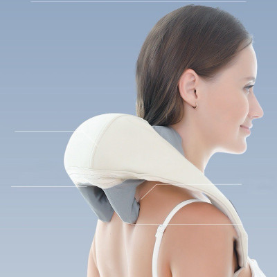 Máy Massage cổ vai gáy Eazylife, Máy mát xa cổ vai gáy nén nóng hồng ngoại 6D, Đai Mát Xa Đa Năng