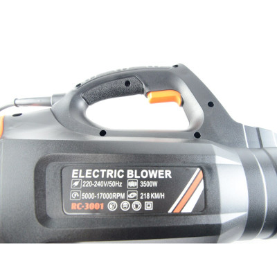 Máy thổi lá công nghiệp ABG RC-3001 công suất lớn 3500W, thiết bị cầm tay chuyên dụng, điều chỉnh 6 tốc độ