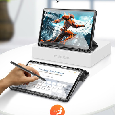 Bao da chống sốc cho SamSung Galaxy Tab S8 có ngăn đựng bút - Hàng chính hãng