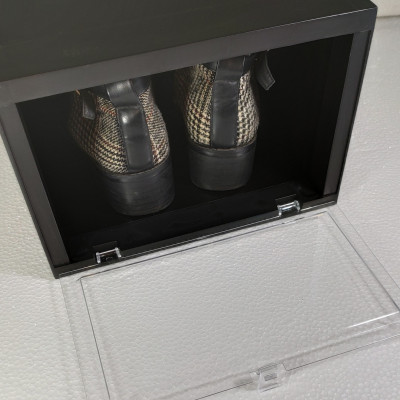 Combo 8  hộp đựng giày Sneaker Box + tặng chai,xịt  vệ sinh sneaker đa năng kèm bàn chải