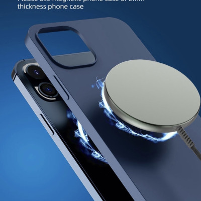 Sạc Wiwu M14 Magnetic Wireless 15W dành cho Smart Phone, Android Hỗ Trợ Bộ Sạc Không Dây 15W - Hàng Chính Hãng