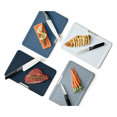 Bộ 8 dao thớt phân loại Joseph Joseph Folio Plus (Graphite) - 006278