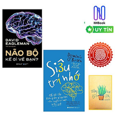 Combo Não Bộ Kể Gì Về Bạn Và Siêu Trí Nhớ ( Tặng kèm sổ tay)