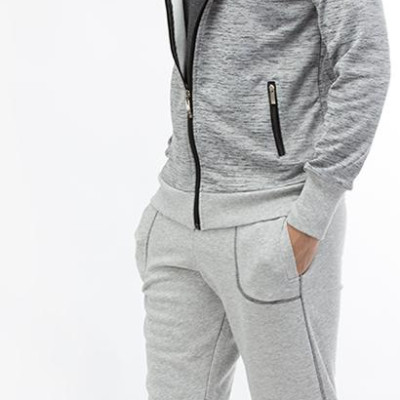 Áo khoác nam xỏ ngón Phúc An hai dây kéo túi xnNam_xam