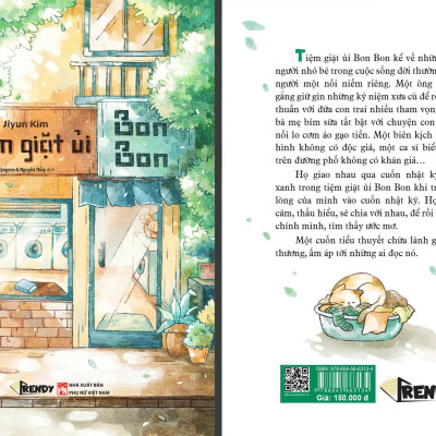 Sách Văn Học - Tiệm Giặt Ủi Bon Bon - Jiyun Kim (Kyon Kyeon & Nguyễn Thủy dịch)