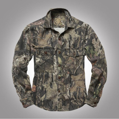 Áo sơ mi kaki dài tay chiến thuật