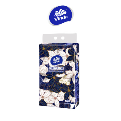 Combo 4 Gói Khăn Giấy Treo Tường Cao Cấp Vinda Prestige 4D 3 lớp 212 tờ