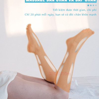 Máy Massage Chân, Nén Ép Túi Khí Bàn Chân Và Bắp Chân Nikio NK-285 - Hỗ Trợ Cải Thiện Đau Nhức, Tê Bì, Suy Giãn Tĩnh Mạch