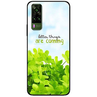 Ốp lưng dành cho Vivo Y51 (2020) - Y31 (2020) mẫu Cỏ Xanh Và Chữ