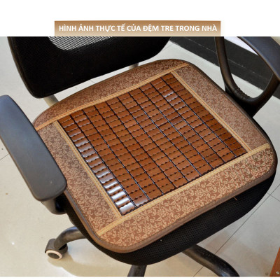 Tấm lót ghế bằng trúc thoáng khí dùng cho ghế ô tô hay văn phòng