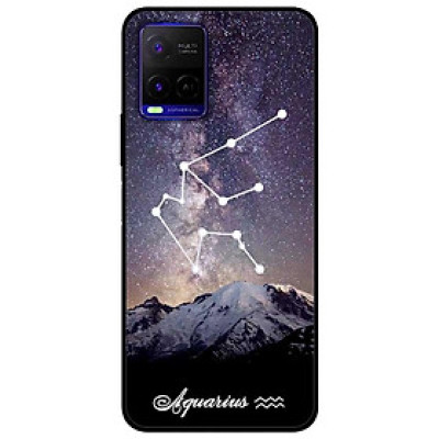 Ốp lưng dành cho Vivo Y21 - Vivo Y21s mẫu Cung Hoàng Đạo - Aquarius