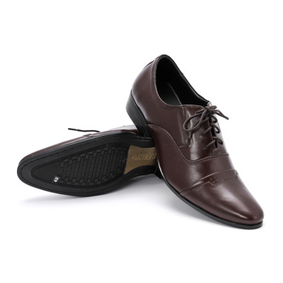  Giày tây nam Huy Hoàng cột dây màu đen, nâu HT7103-08