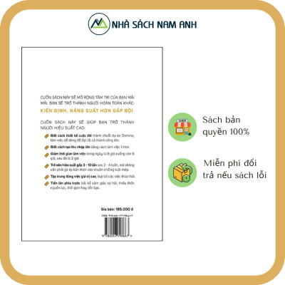 Sách - Người hiệu suất cao - Tác giả Khanh Nguyễn