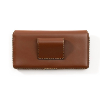 Bao da đeo lưng cho Samsung S25 Edge ,chất liệu da bò, hiệu Khắc Tên - Hàng chính hãng