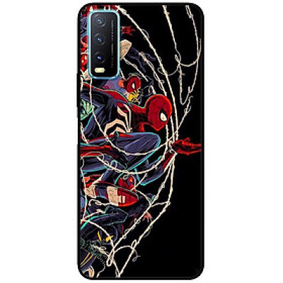 Ốp lưng cho Vivo Y12s - Y20 - Y20s - Y21 - Y21s - Y33 - Y33T - Nhện Bắn Tơ - Hàng Chính Hãng