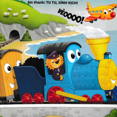 Sách Âm Thanh - 8 Âm Thanh Sinh Động - Những Phương Tiện Ồn Ào