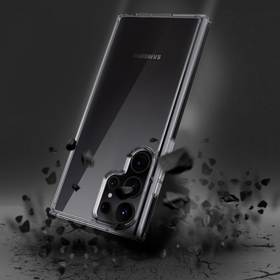 Ốp lưng chống sốc cho Samsung Galaxy S23, S23 Plus, S23 Ultra hiệu Likgus Crashproof (siêu mỏng, chống chịu mọi va đập, chống ố vàng) - Hàng nhập khẩu