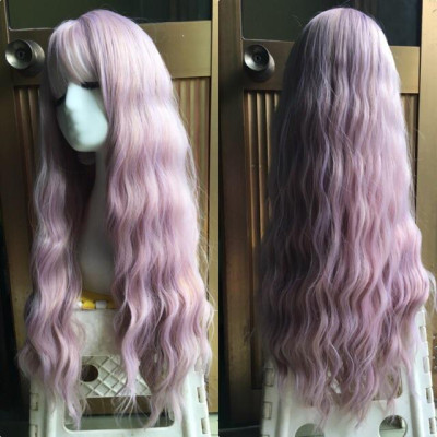 Tóc giả sóng dợn cao cấp- tặng lứoi chùm tóc- hình thật