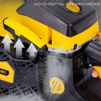 Máy Cưa Xích Deli Chính Hãng Chất Lượng Cao - Công Suất 2000W, Lưỡi Cưa 20inch Sắc Bén - Sử Dụng An Toàn - DL585020