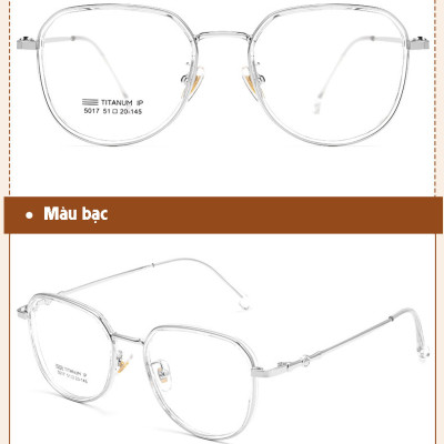 KAVI 201 - Kính Chống Ánh Sáng Xanh Gọng Titanium Mắt Kính Siêu Trơn Chống Bám Nước