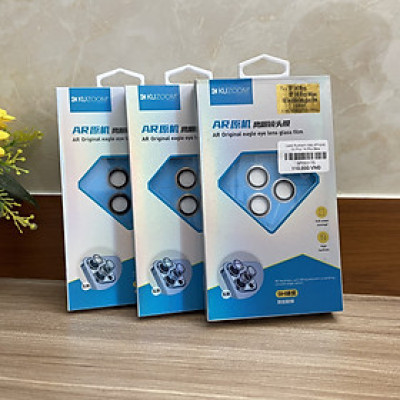 Bộ Vòng Bảo Vệ Camera Kuzoom Dành Cho iPhone 16pro/16promax (Bộ 3 Vòng) - Chống Bụi Và Mờ Camera - Siêu Xịn Xò Và Sang Chảnh.Hàng Nhập Khẩu