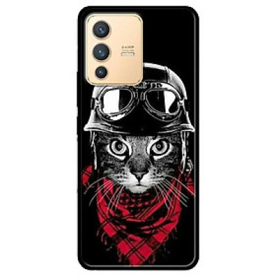 Ốp lưng dành cho Vivo V23 5G / S12 - Vivo Y15s / Y15A - Mèo Khăn Đỏ