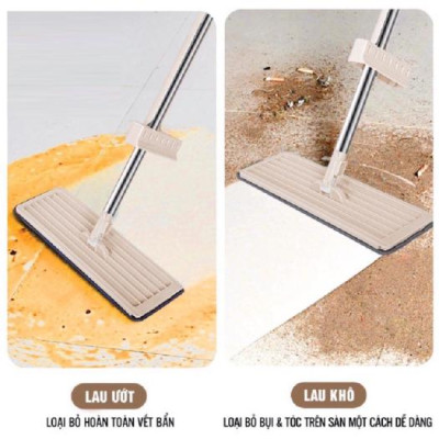 Cây Lau Nhà Tự Vắt Thông Minh, Chổi Lau Nhà Tự Vắt Siêu Sạch Thiết Kế Gọn Nhẹ Hiện Đại Dễ Dàng Sử Dụng