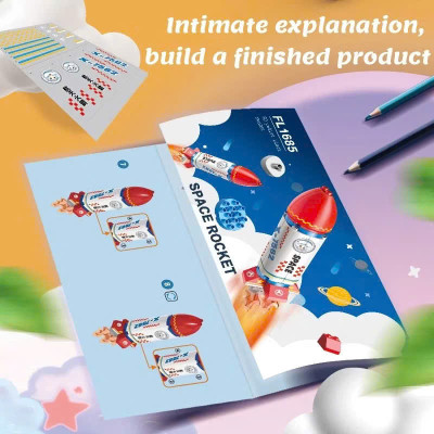 FEELO - 1185 - Lắp Ráp Tên Lửa (20 Chi Tiêt)