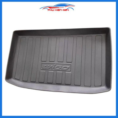 Thảm nhựa lót cốp Wigo 2016-2017-2018-2019-2020-2021-2022 nhựa dẻo dày dặn đàn hồi tốt