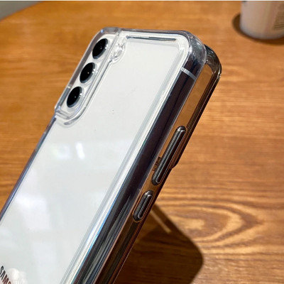 Ốp lưng chống sốc trong suốt cho Samsung Galaxy S24 FE , S23 Fe , S21 Fe , S20 Fe hiệu Likgus Crashproof giúp chống chịu mọi va đập- hàng nhập khẩu