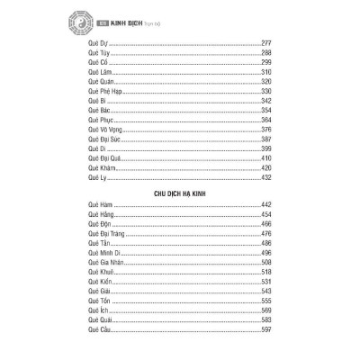 Sách - Kinh Dịch Trọn Bộ - Theo Bản In Của Mai Lĩnh 1944 - 1945 - Bìa Đen - Minh Thắng